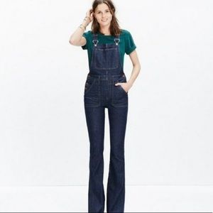 NWT Madewell Flea Market Flare Overalls